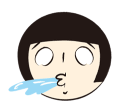 KOKESHI-JOSHI FACE40 sticker #2726940