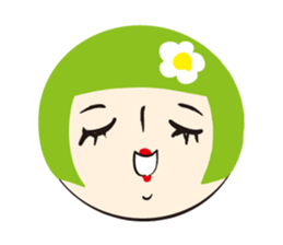 KOKESHI-JOSHI FACE40 sticker #2726945