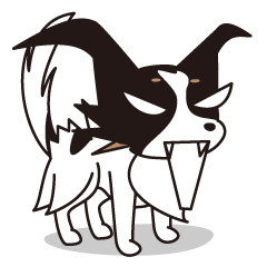 Papillon Happy & Mary with friends 1