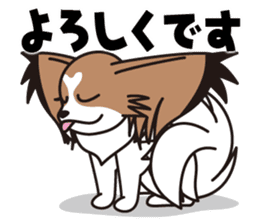 Papillon Happy & Mary with friends 1 sticker #2727270