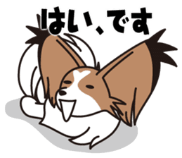 Papillon Happy & Mary with friends 1 sticker #2727282