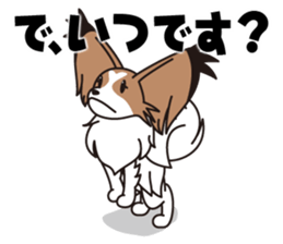 Papillon Happy & Mary with friends 1 sticker #2727285