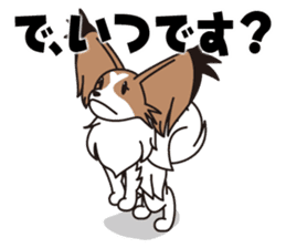 Papillon Happy & Mary with friends 1 sticker #2727285