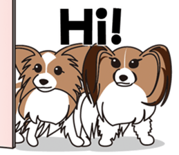 Papillon Happy & Mary with friends 1 sticker #2727302