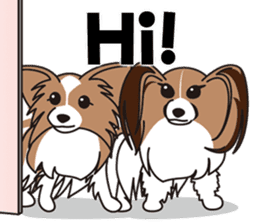 Papillon Happy & Mary with friends 1 sticker #2727302