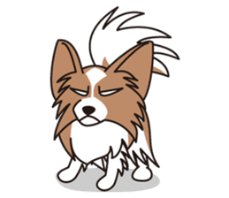 Papillon Happy & Mary with friends 1 sticker #2727304