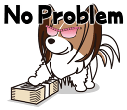 Papillon Happy & Mary with friends 1 sticker #2727305