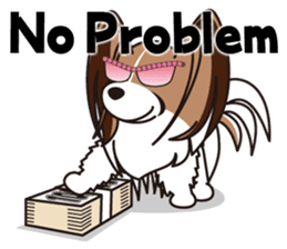 Papillon Happy & Mary with friends 1 sticker #2727305