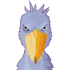 Shoebill, wonderful bird