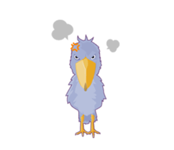 Shoebill, wonderful bird sticker #2727796