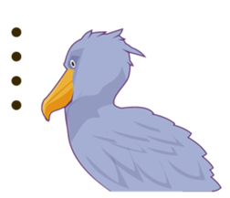 Shoebill, wonderful bird sticker #2727801