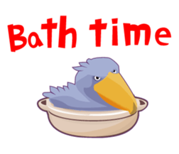 Shoebill, wonderful bird sticker #2727809