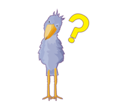Shoebill, wonderful bird sticker #2727811