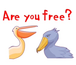 Shoebill, wonderful bird sticker #2727814