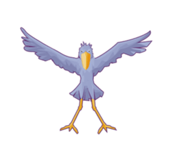 Shoebill, wonderful bird sticker #2727818