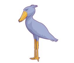 Shoebill, wonderful bird sticker #2727822