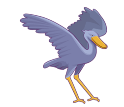 Shoebill, wonderful bird sticker #2727823
