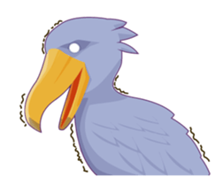 Shoebill, wonderful bird sticker #2727826