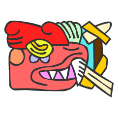 MAYA GLYPHS  Japanese Kansai Words