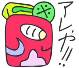 MAYA GLYPHS  Japanese Kansai Words sticker #2728049
