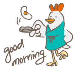 The bride of a hen sticker #2728076