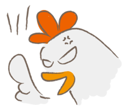 The bride of a hen sticker #2728083