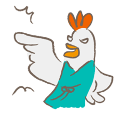 The bride of a hen sticker #2728084