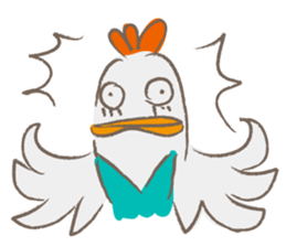 The bride of a hen sticker #2728088