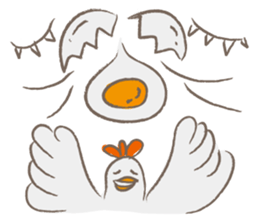 The bride of a hen sticker #2728098