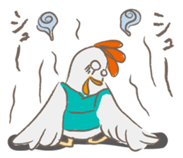 The bride of a hen sticker #2728104