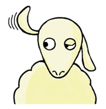 Leisured Sheep sticker #2728755