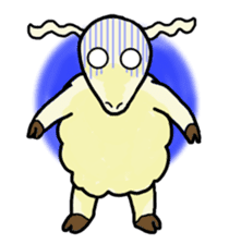 Leisured Sheep sticker #2728761