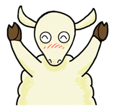 Leisured Sheep sticker #2728783