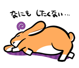 Yurudaru Lop Rabbit sticker #2729115