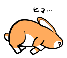 Yurudaru Lop Rabbit sticker #2729127