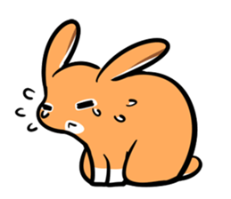 Yurudaru Lop Rabbit sticker #2729137