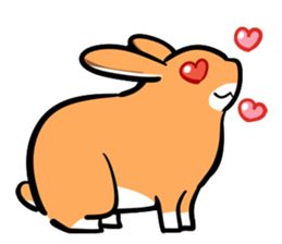 Yurudaru Lop Rabbit sticker #2729142