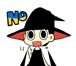 This is witch time. sticker #2729430