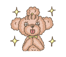 Poodle&yorkie. sticker #2729473