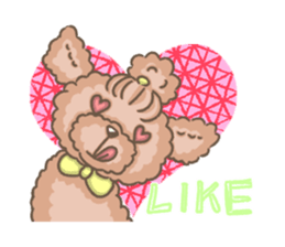 Poodle&yorkie. sticker #2729477