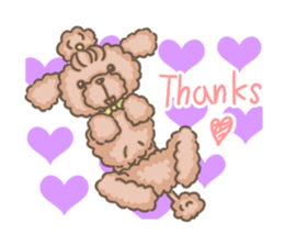 Poodle&yorkie. sticker #2729486