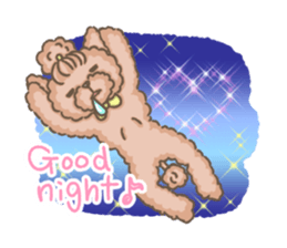 Poodle&yorkie. sticker #2729487