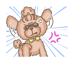 Poodle&yorkie. sticker #2729500