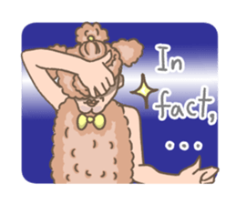 Poodle&yorkie. sticker #2729506