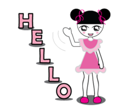 Sweety girl sticker #2729587