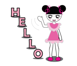 Sweety girl sticker #2729587