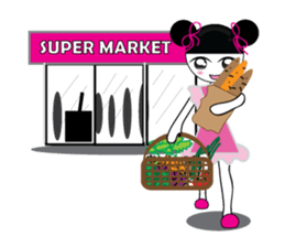 Sweety girl sticker #2729597