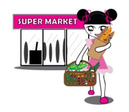 Sweety girl sticker #2729597