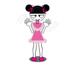 Sweety girl sticker #2729618