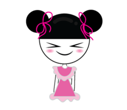 Sweety girl sticker #2729626